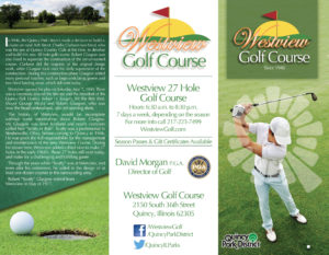 Westview Golf Course Brochure - Quincy Park District