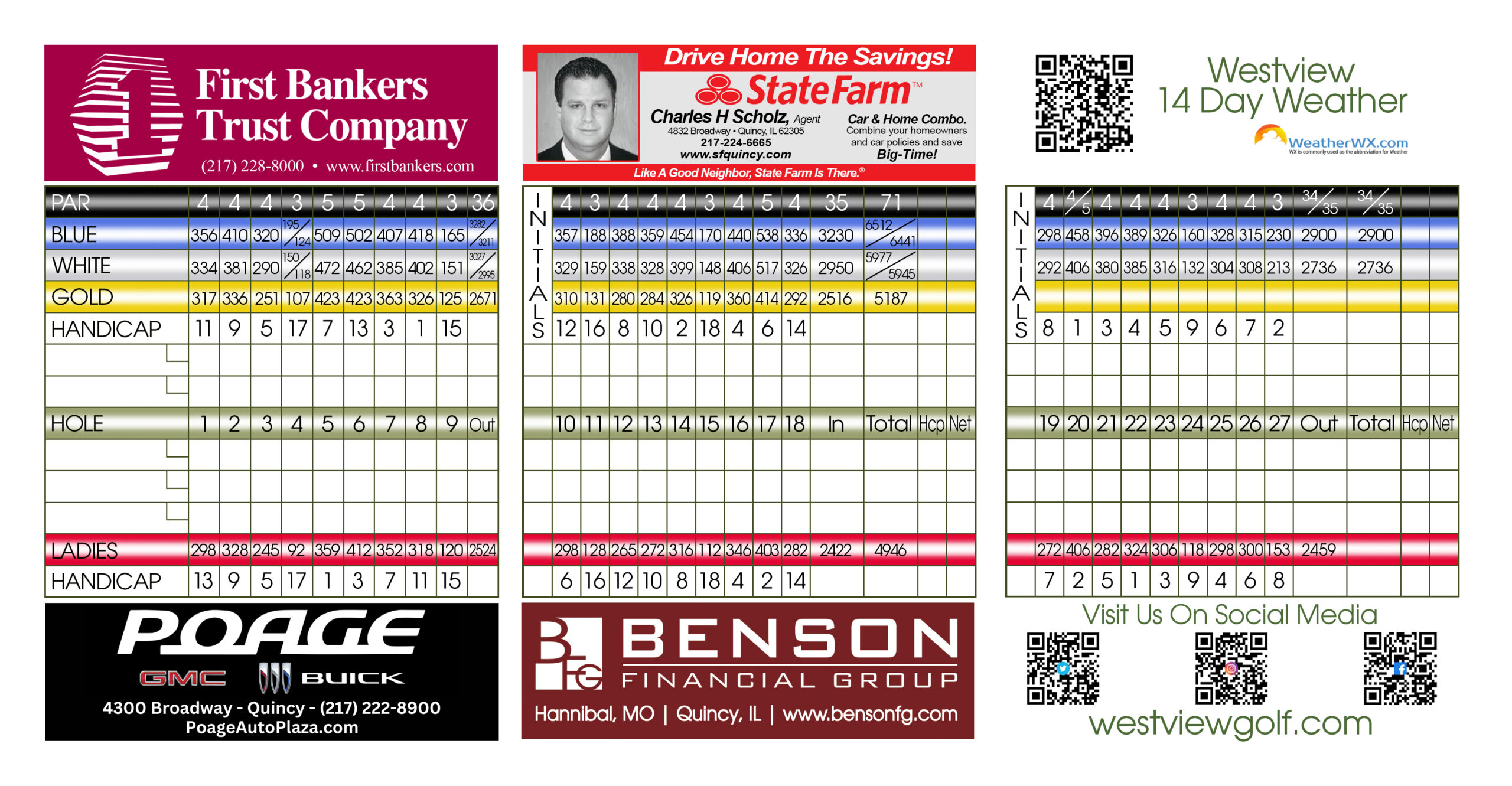 Westview Score Card 6x12 inside 6-20-24