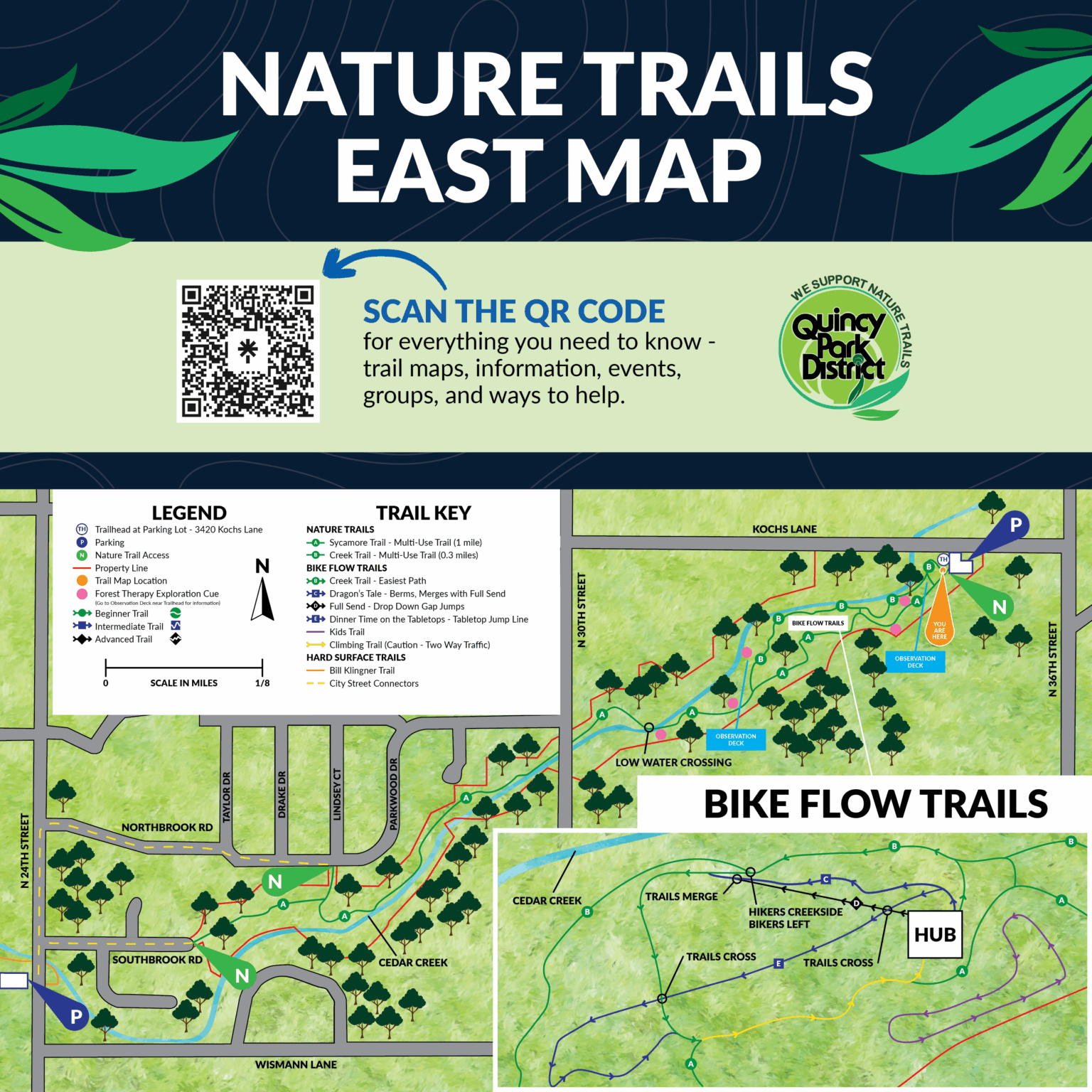 Nature Trails East Map