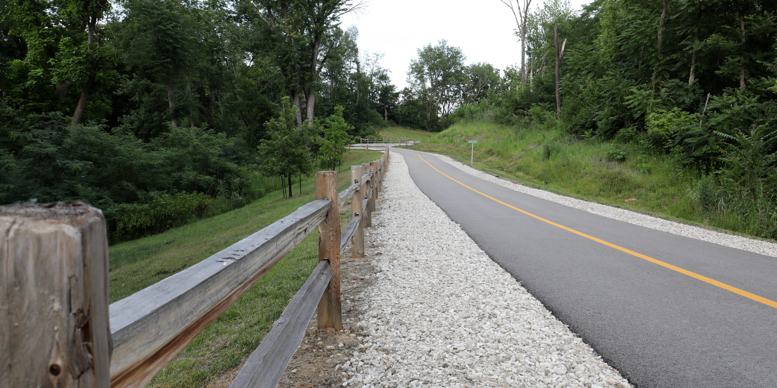 Road in Quincy park