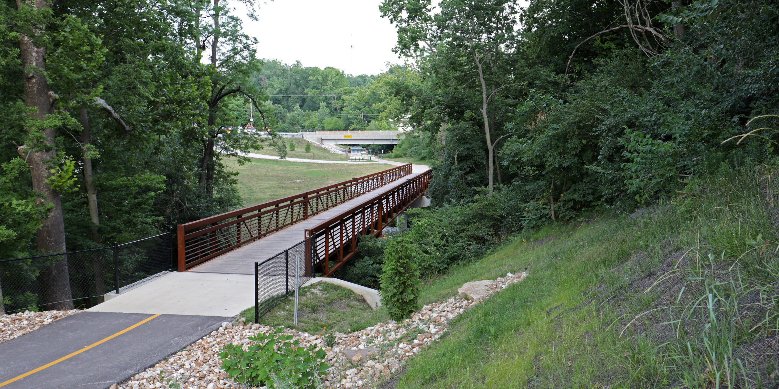 Quincy Park District bridge